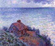 Claude Monet The Coustom s House Spain oil painting artist